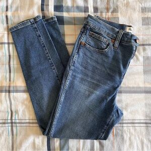 NEW Madewell 10” High Rise Skinny Crop Jeans